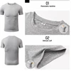 Comfortable Mens Compression Under Base Layer Top Running Shirt Men T-shirt Long Sleeve Tights Gym Fitness Sport Shirt tops tees 4