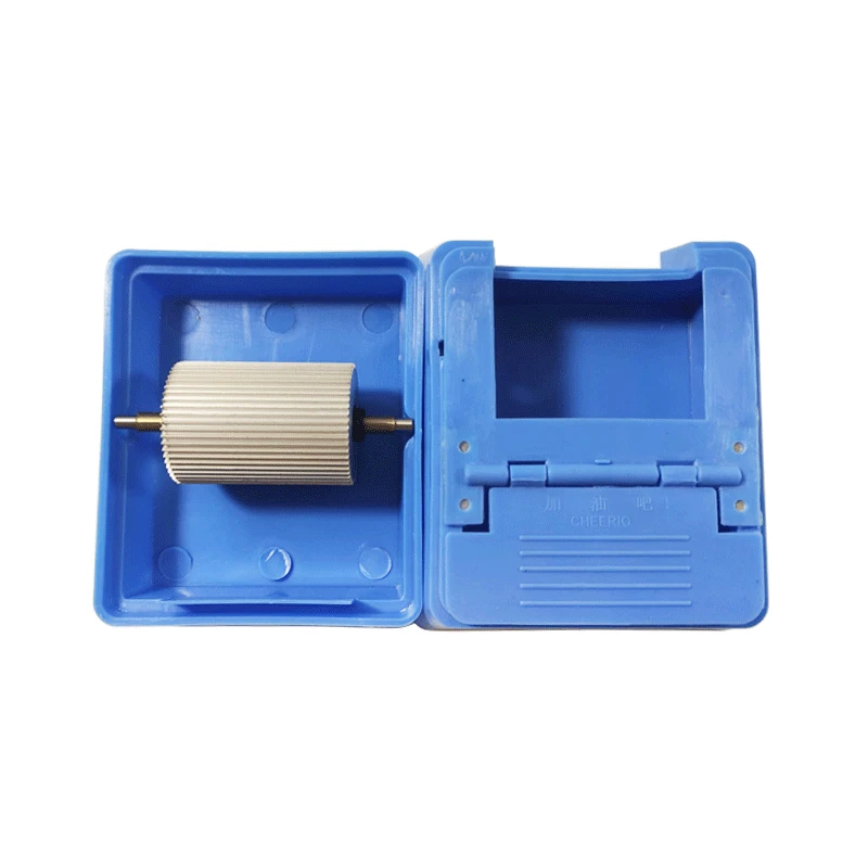 Manual oil box for edge painting DIY leather craft edge oil treatment tool multi-specification gear depth side bucket