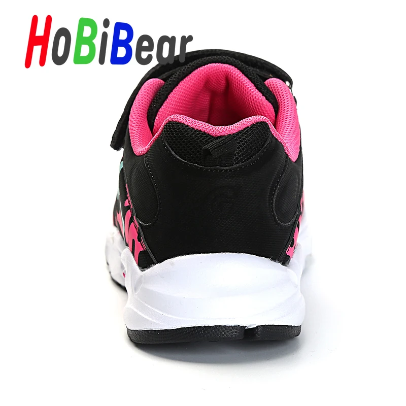 HOBIBEAR/Детская спортивная обувь для девочек; повседневная школьная детская обувь для девочек; Дизайнерские кроссовки для девочек; Роскошные брендовые Детские Прогулочные кроссовки