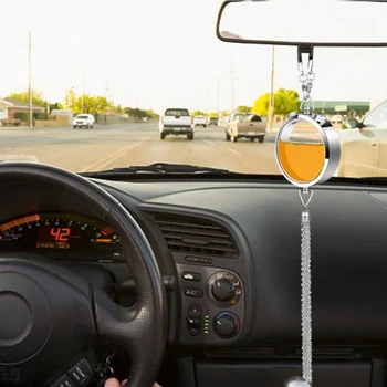 

For Car Auto Rear View Mirror Decor Perfume Pendant Air Freshener Hanging Diffuser Car-Styling Interior Trim Parts