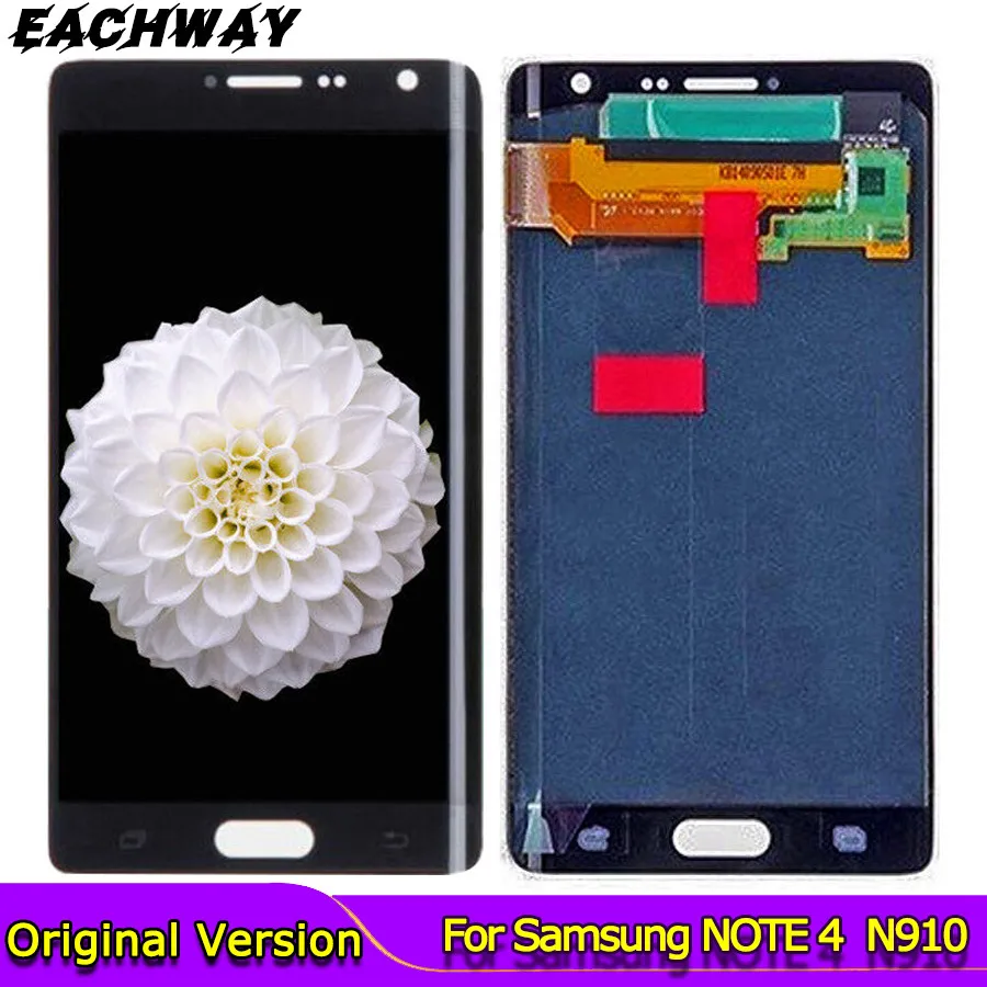 Для 5 6 &quotSamsung Galaxy NOTE 4 Edge N915 ЖК-дисплей сенсорный экран дигитайзер для сборки