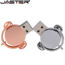 Clé USB en métal avec LOGO gratuit, support à mémoire de 4GB 16GB 32GB 64GB, musique homme, dessin animé mignon, disque U