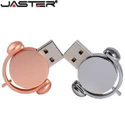 Clé USB en métal avec LOGO gratuit, support à mémoire de 4GB 16GB 32GB 64GB, musique homme, dessin animé mignon, disque U 