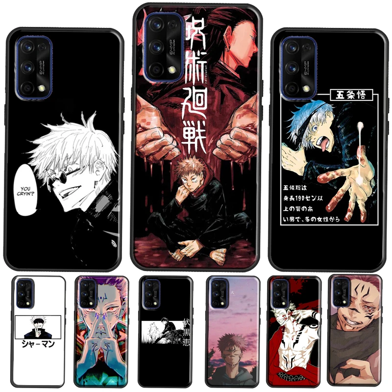 Jujutsu Kaisen Case For Realme Gt Neo C3 C11 C15 Q3 6 7 8 Pro Phone Cover For Oneplus 8 9 Pro 8t 9r Nord Phone Case Covers Aliexpress