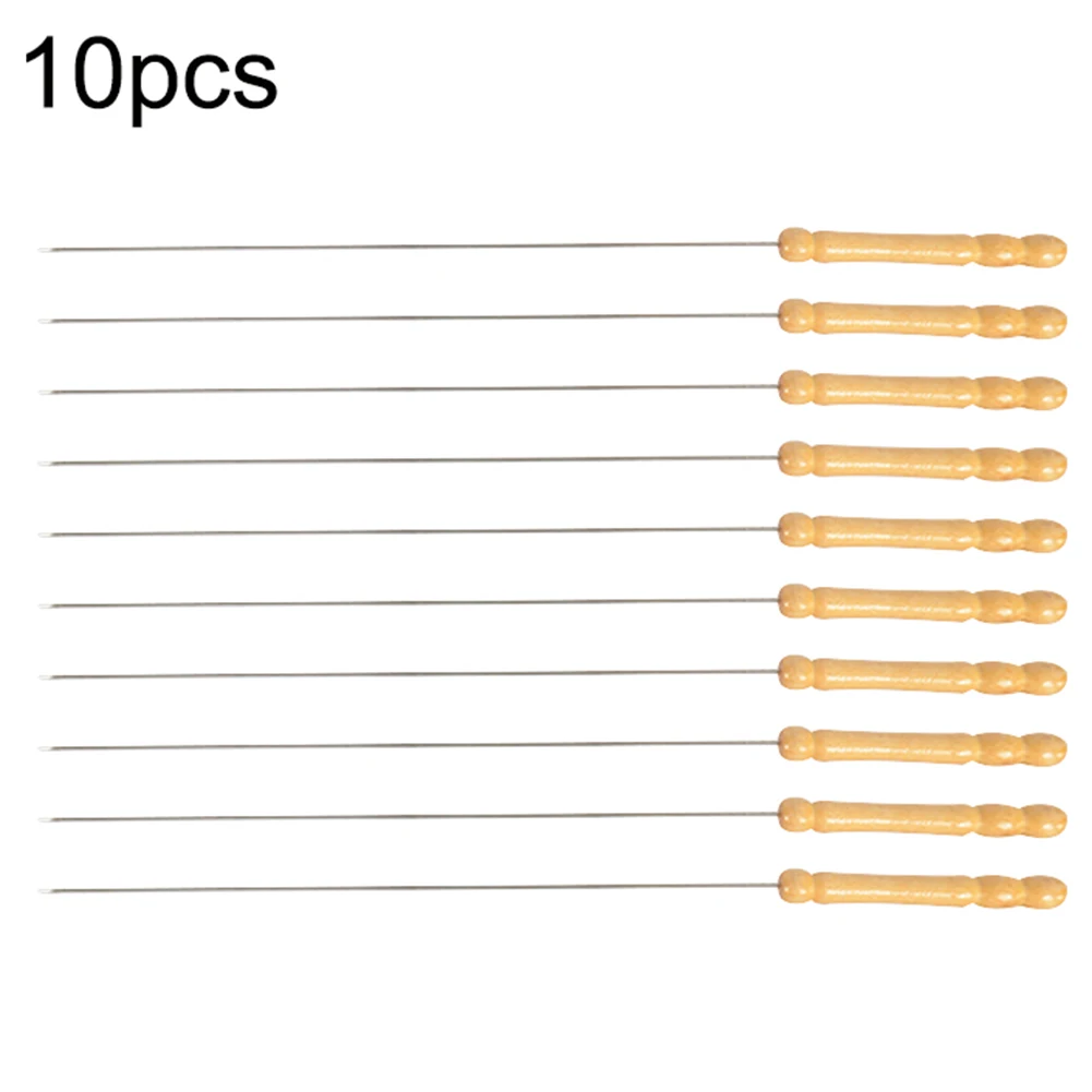 Многоразовые шашлыки из нержавеющей стали для барбекю 10 шт. игла инструменты