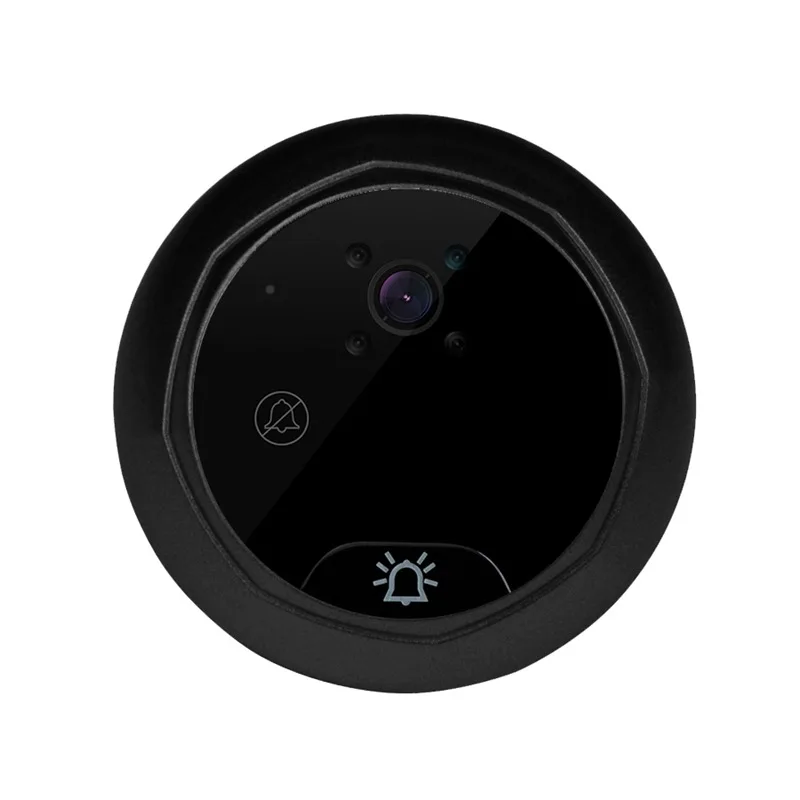 Новинка-Danmini W5 2,4 дюймовый цифровой цветной экран для безопасности двери не беспокоить глазок 2 МП Поддержка Макс 32G TF карта