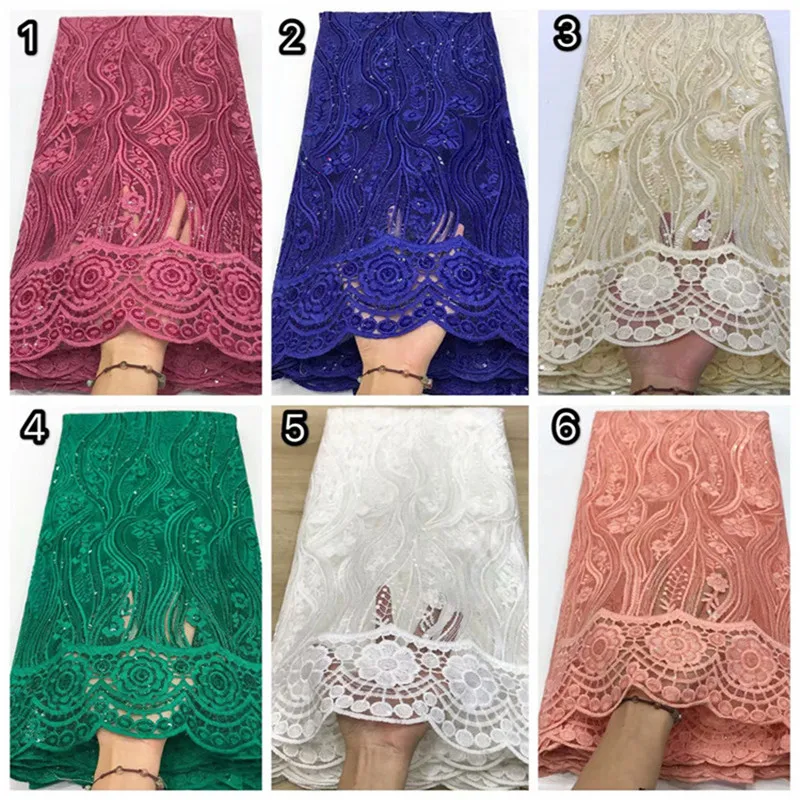 Белое молочное Шелковое кружево африканская сетчатая кружевная ткань высокого