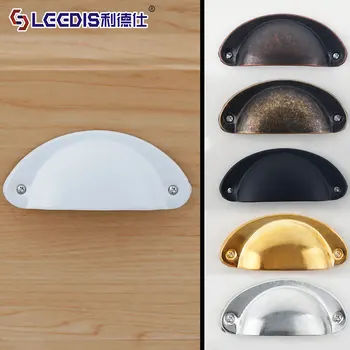 

Classical Chinese Style Drawer Shell Handle Modern Minimalist Stainless Steel Medicine Cabinet Ming Hole Handle
