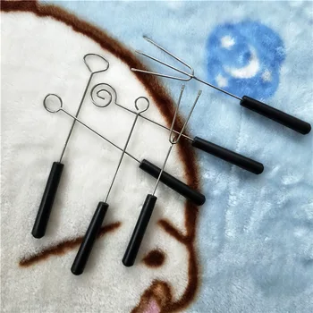 

6 Pcs/Set Chocolate Dipping Tool DIY Candy Caker Fruit Fondue Decorating Fork Kit PR Sale