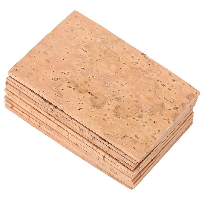 

10 Pcs Universal Sax Saxophone Neck Joint Cork Sheet for Alto/Soprano/Tenor