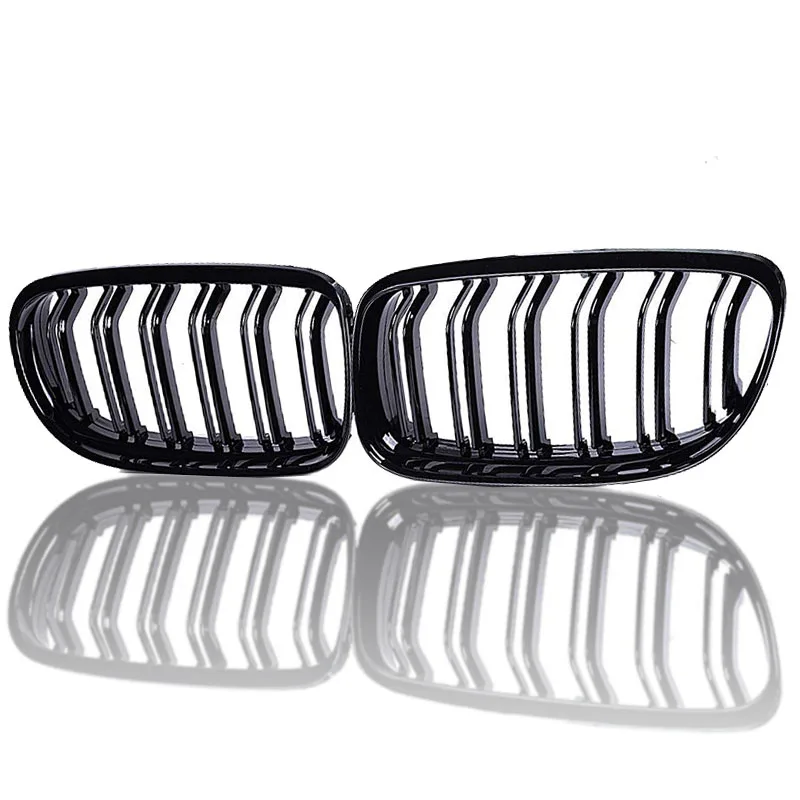 weathertech bug deflector Car Front Kidney Grille Grill Double Line for BMW E90 E91 LCI 3 Series Sedan Wagon 325i 328i 335i 335xi 330i 330xi 2009-2012 hood bug deflector