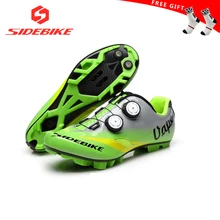 Sidebike/Профессиональная мужская и женская обувь для велоспорта; обувь для гоночного велосипеда; Ультралегкая нескользящая обувь с самоблокирующимся верхом для горного велосипеда