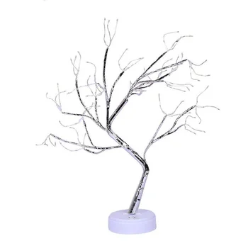 

Tree Lamp Led Lantern Contact Screen Family Holiday LED Copper Wire Lamp Bedroom Modeling Lamp