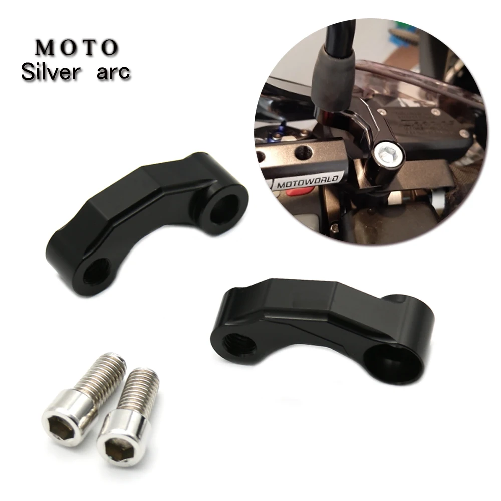 

Motorcycle Rearview Mirror Extension Riser Brackets Adapter For BMW R1250GS / ADV F700GS F750GS F800GS F850GS S1000XR R1200GS