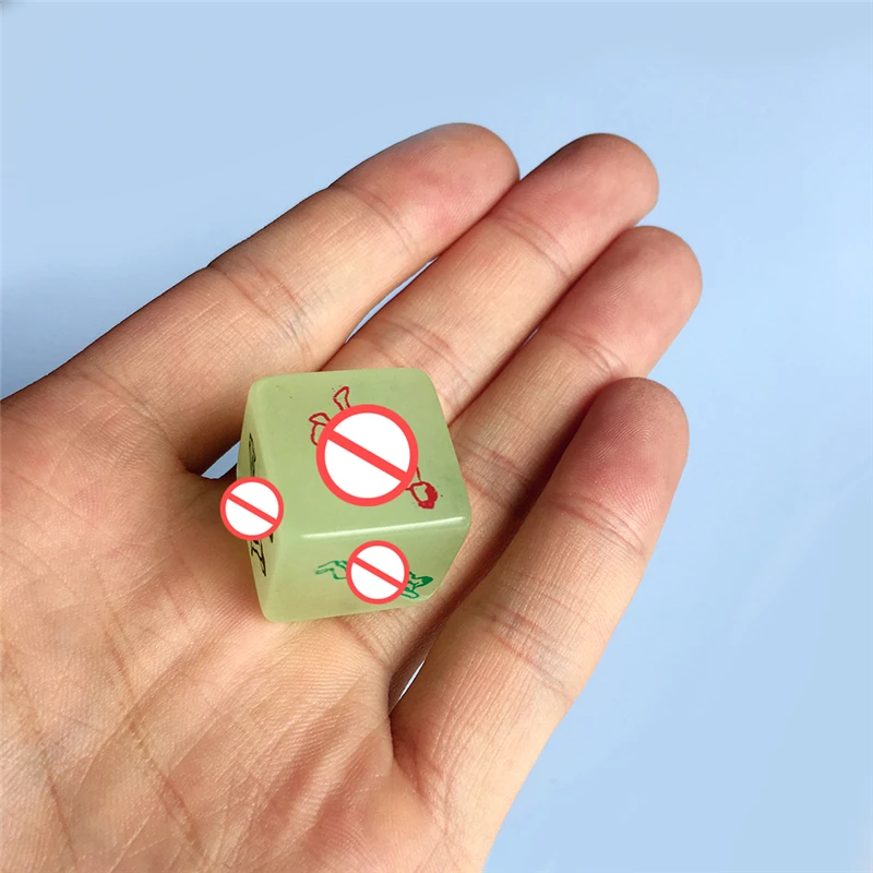 Секс игра для взрослых в кости эротический крэпс игрушки пар фосфоресцирующие