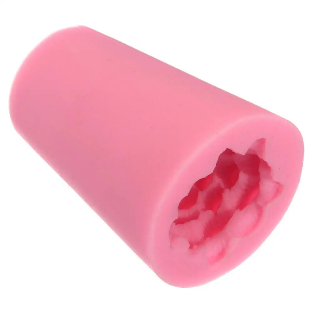 Silicone Mold 3D Christmas Tree Santa Claus Candle Mould For DIY Candle Soap Christmas Gift Making Cake Decorating Baking Tool