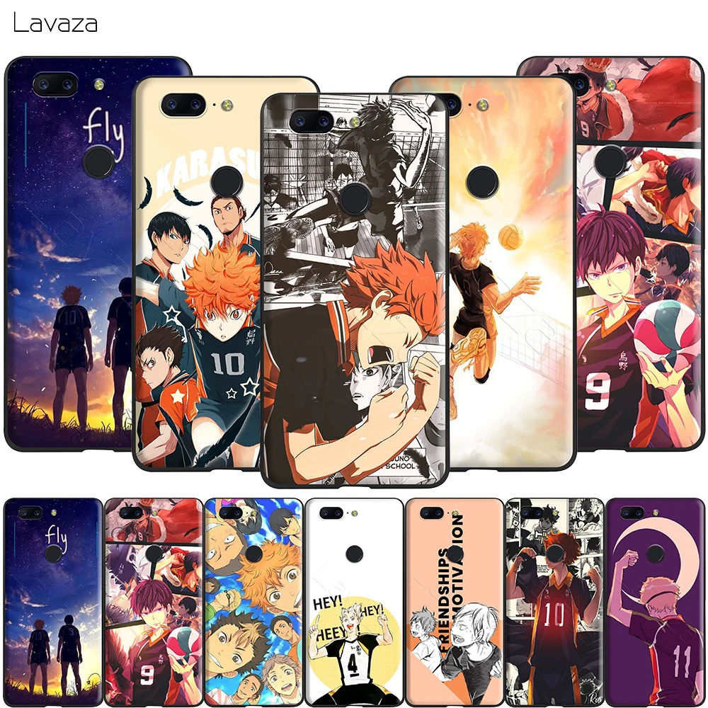 Lavaza Haikyuu Hinata Attacks Anime Silicone Case for Oneplus 7 Pro 6t 6 5t 5 |