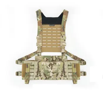 

DMGear Expandable Tactical Vest Chest Rig Lightweight Military Protective Vest Tactics Accessories - MC MCBK BK