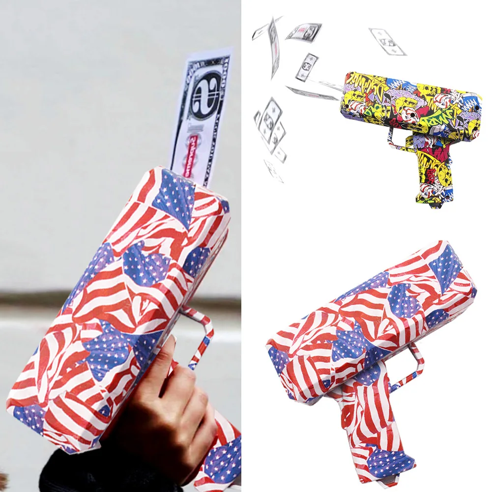 

Spit Money Banknote Cannon Cash Cannon Decompression Cool Toy Cash Cannon
