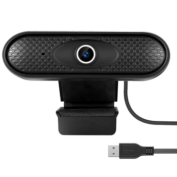 

SOONHUA Webcam PC Web Camera Computer Web Cameras USB Webcams 1080P HD Driver-Free With Mic For Teleconferencing Live Streaming