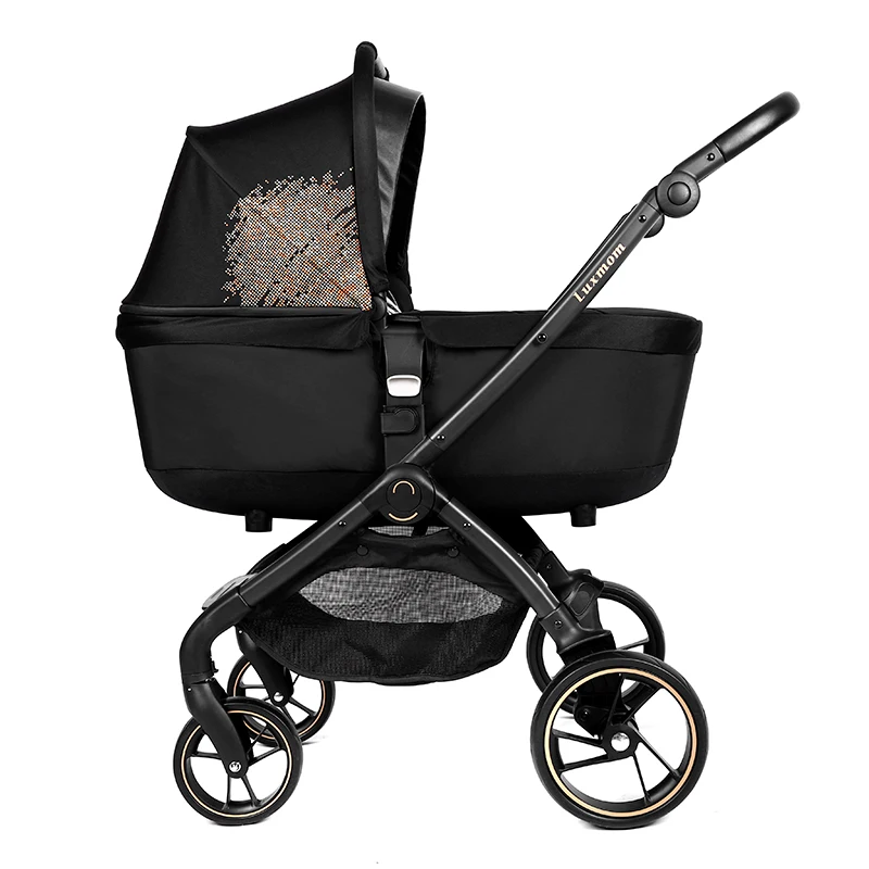 luxmom детская коляска 2-в-1 3-в-1 двусторонняя регулировка Легкий складной коляска