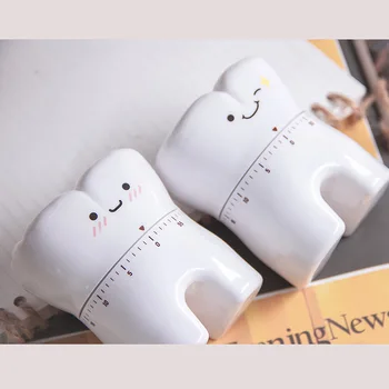 

Kitchen Timer Reminder Alarm For Cooking Tools Time Timer Accessories 60 minutes Tooth Cartoon Cooking Time Manager Stopwatch