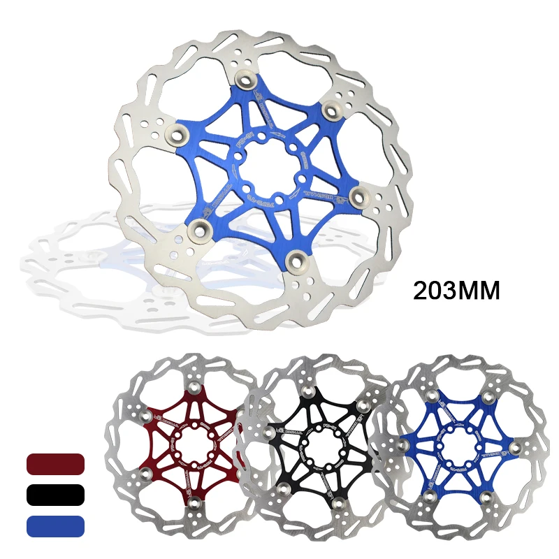 Улитка горный велосипед MTB DH 180 мм 160 мм 203 мм поплавок вращающийся диск тормозной ротор велосипедные роторы