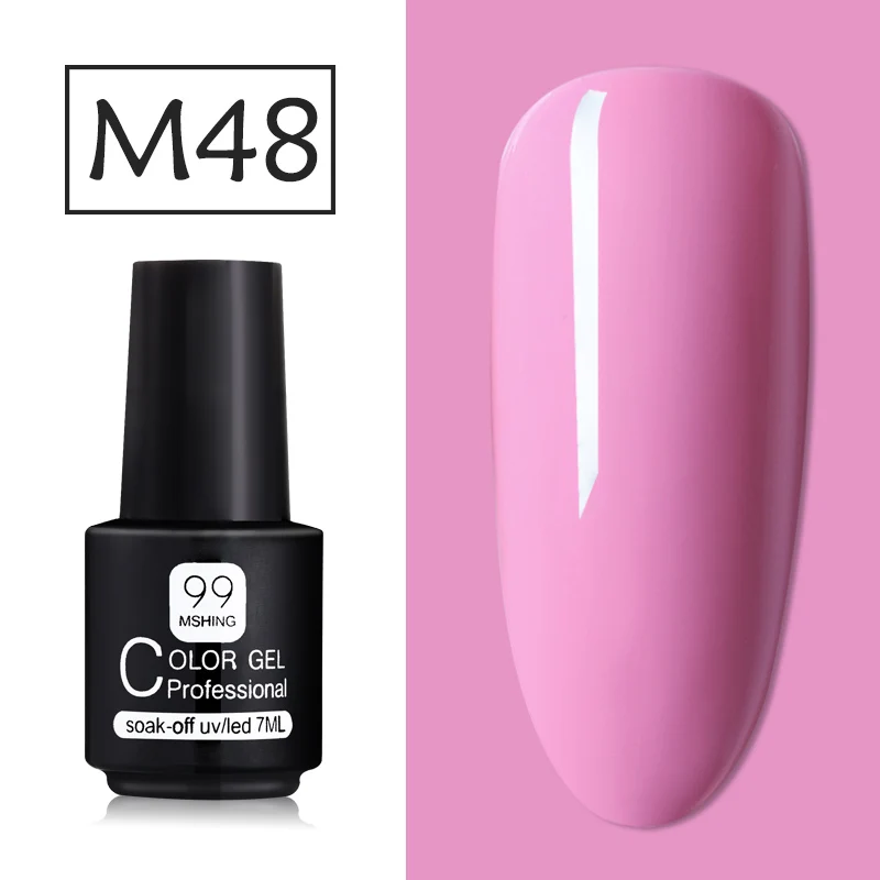 M48 Mshing99 набор гель-лаков все для маникюра Полупостоянный Vernis верхнее покрытие УФ светодиодный Гель-лак замочить от ногтей художественный Гель-лак для ногтей - Цвет: M48