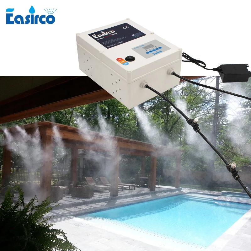 Water mist system Mist pump mist sprayer Mist cooling system 20/30/40pcs/60pcs mist nozzle with