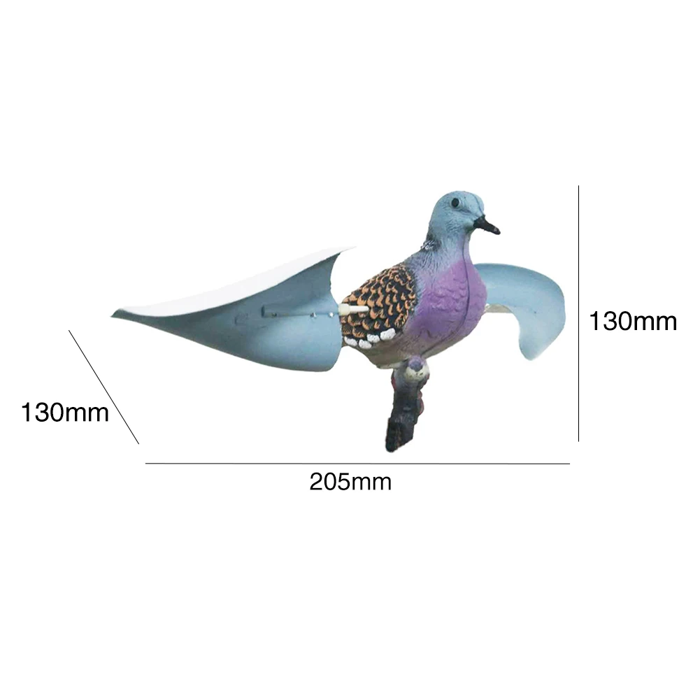 Scarer птица в форме крыла управления вредителями реалистичные нетоксичные легкие охотничьи приманки украшения сада 3D Летающие приманки