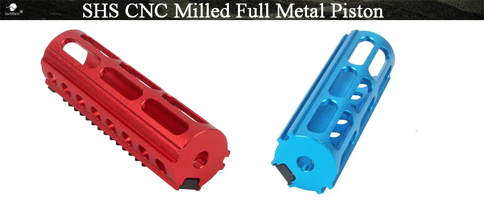 Tactifans CNC алюминиевый фрезерованный корпус с 14 15 19 полностью металлический зубчатый поршень или Половина зубов страйкбольный привод гирбокс Ver 2/3 охотничий армейский