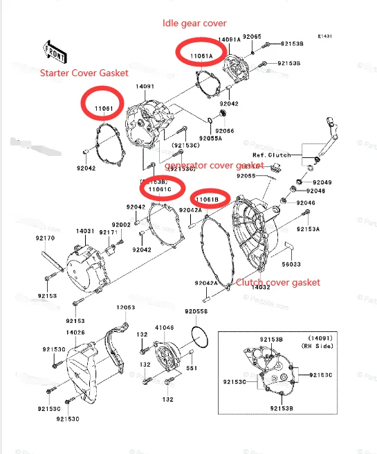 y  XYZIL Oil Pressure Switch 27010-1313 Compatible with