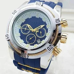 Six pin quartz alloy case men's Watch
