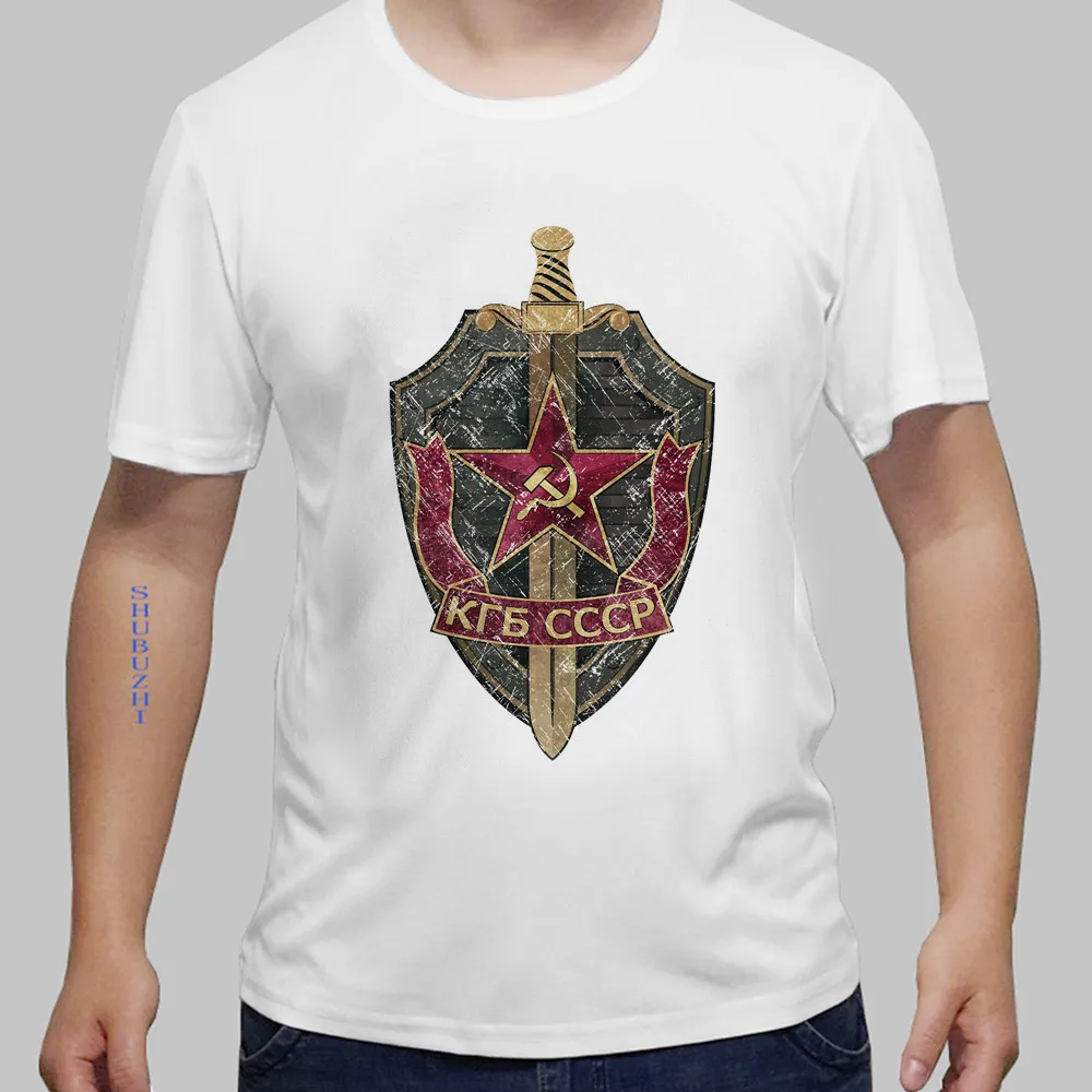 

New Summer Style Printed CCCP Russian T Shirts USSR Soviet Union T shirt KGB Moscow T Shirt cotton Tops Tees euro size sbz4045