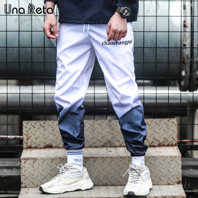 UnaReta Joggers Men Pants Spring 2020 New Casual Pantalones Hip Hop Pants Gradient print Streetwear Harajuku Men Pants UnaReta Joggers Men Pants Spring 2020 New Casual Pantalones Hip Hop Pants Gradient print Streetwear Harajuku Men Pants