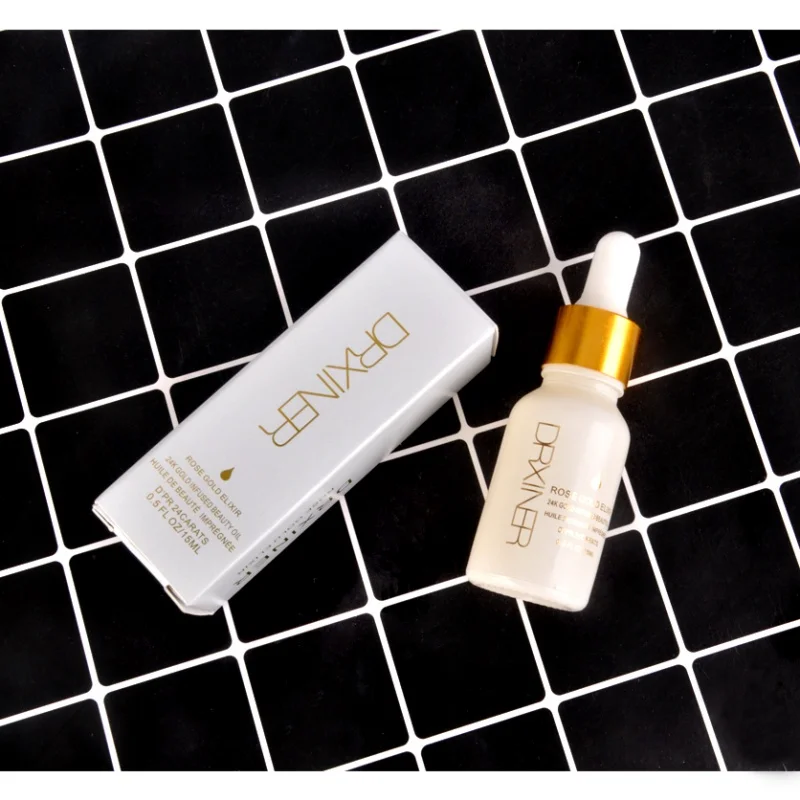 24K розовое золото основа под макияж масло для лица Elixir макияж кожи масло для лица Эфирное масло перед грунтовкой основа