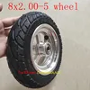 High quality 8x2.00-5tubeless wheel DIY 8*2.00-5 vacuum wheel with alloy hub for KUGOO S1 S3 Electric Adult Scooter ► Photo 2/6
