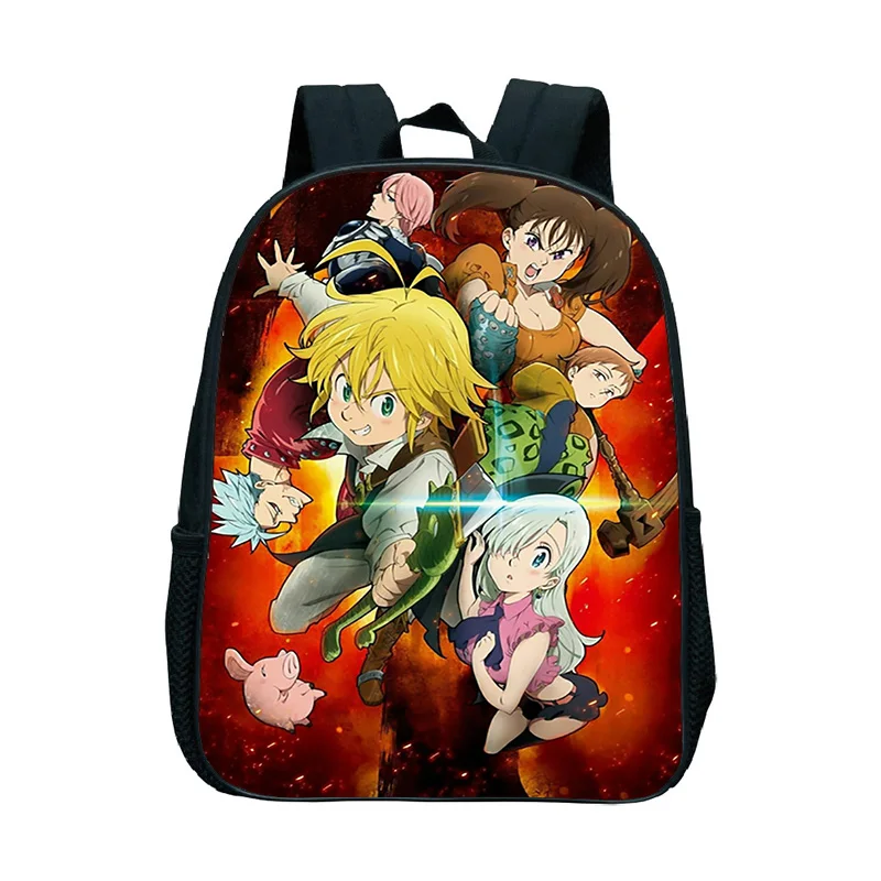 2 Рюкзак The Seven Deadly Sins, школьные сумки на плечо для маленьких мальчиков и девочек, рюкзак для детского сада, детские школьные сумки - Цвет: 2