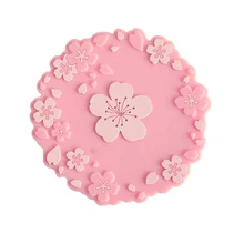 1 шт. коврик для чашки прекрасный розовый практичный стакан с термоизоляцией Сакура коврик цветы мультяшный коврик под кружку подставки бутылки для воды и аксессуары