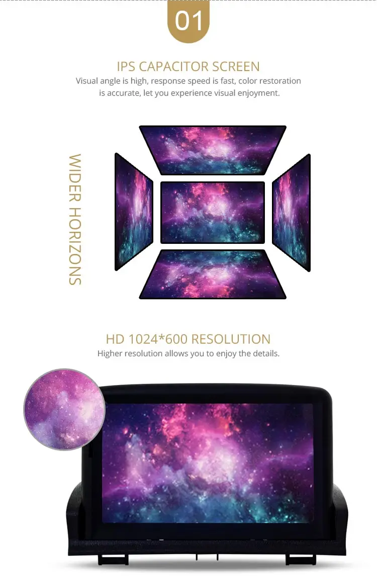 Cheap LJHANG 1 Din Car DVD Multimedia Player Android 9.0 for Peugeot 307 GPS Navigation Car Radio Stereo Bluetooth Video WIFI RDS IPS 3