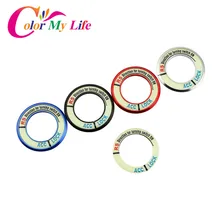 Цвет моя жизнь отделка переключателя зажигания автомобиля Замочная скважина Крышка Накладка для Chevrolet Cruze для Opel Mokka ASTRA J Insignia Sport Tourer