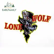 EARLFAMILY 13cm x 9.6cm for Rat Rod Hot Cartoon Funny Car Stickers RV VAN DIY Fine Decal Waterproof Anime Vinyl JDM Accessories