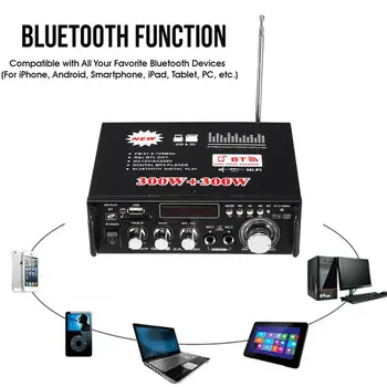 

Bluetooth Car stereo amplifier Car stereo amplifier Aluminum alloy Auto Car 12V
