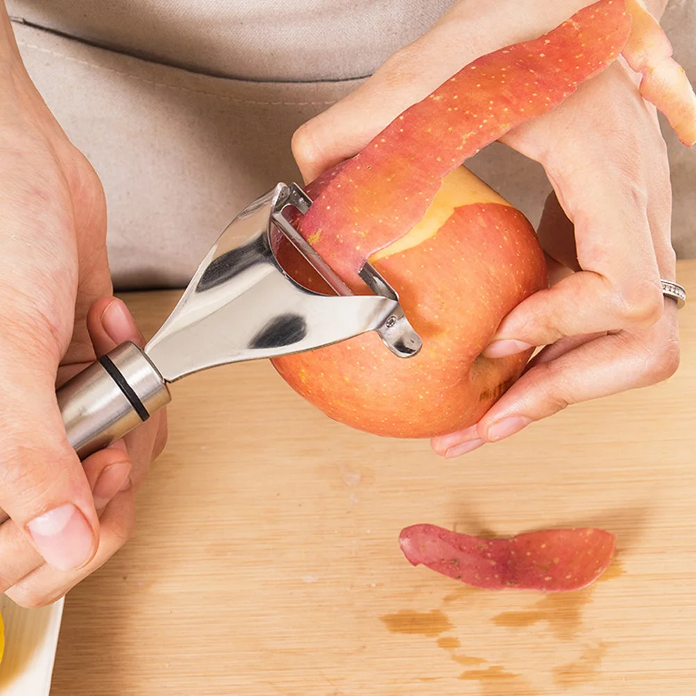 Slicer Fruit Grater Kitchen Utensils Potato Cutter Y-shape Carrot Vegetable Stainless Steel Manual Peeler Lemon Planer Portable