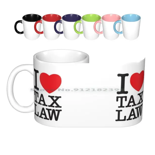 I Heart Tax Law Ceramic Mug