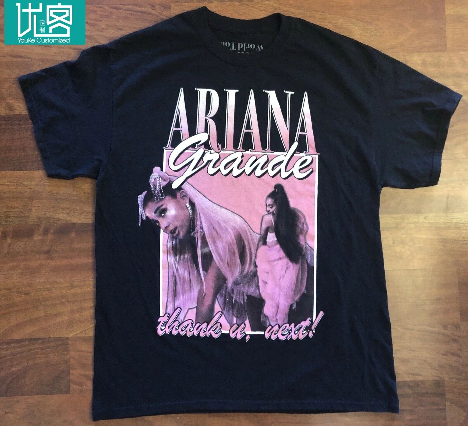Футболка Ariana Grande Sweetner World Tour Merch 2019 Thank U новая футболка стандартного размера