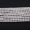 Fine Jewelry Hot Selling Chinese Akoya Round Shape Natural White Color Pearl Strand 4