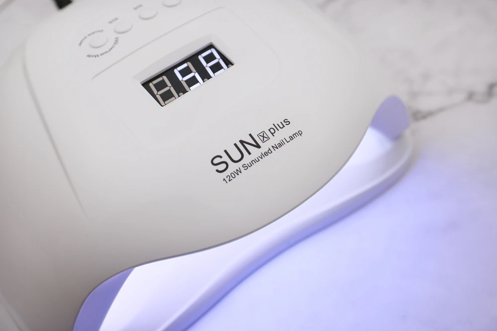 SUN X Plus УФ светодиодный светильник 54 Вт Сушилка для ногтей с автоматическим датчиком ЖК-дисплей 36 светодиодный Сушилка для ногтей лампа для маникюра гель