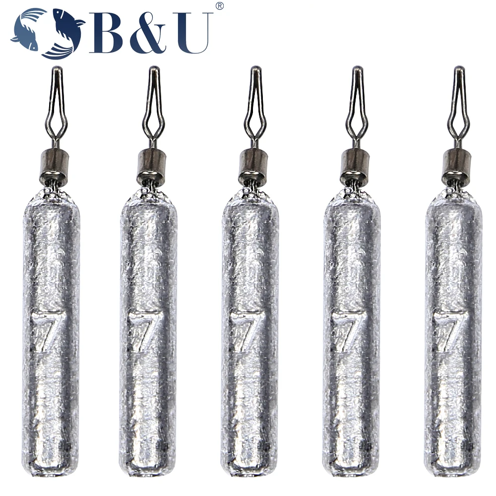 B&U Drop Shot Fishing Sinker 3.5g 5g 7g 10g 14g Fish Weight Carp