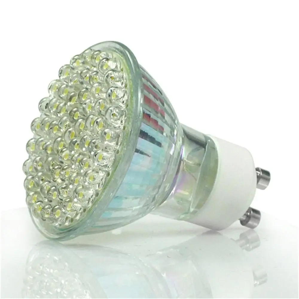 10x3,6 W/60 GU10 светодиодный SMD светильник дневной/теплый белый высокой мощности